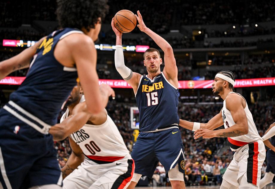 约基奇35+14+13卡马拉30分 掘金加时险胜开拓者